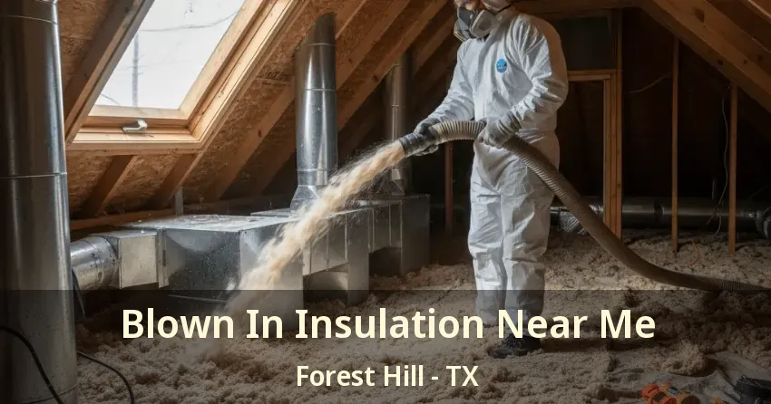Blown In Insulation Near Me Forest Hill - TX
