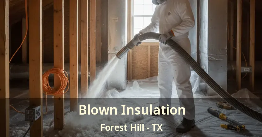 Blown Insulation Forest Hill - TX