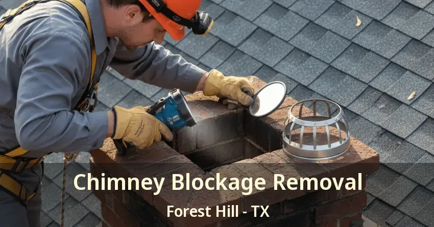 Chimney Blockage Removal Forest Hill - TX
