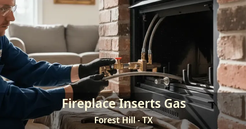 Fireplace Inserts Gas Forest Hill - TX