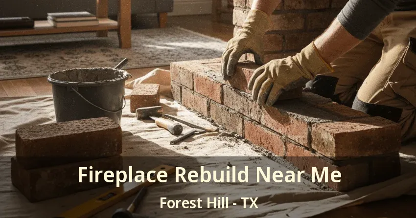Fireplace Rebuild Near Me Forest Hill - TX