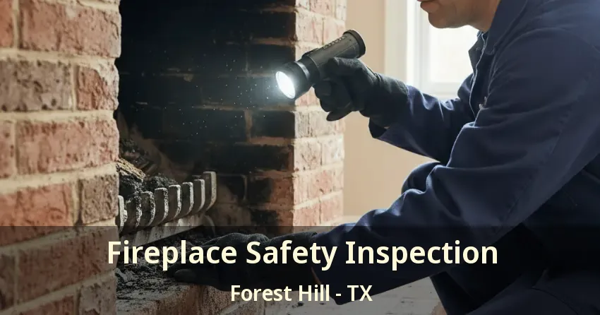 Fireplace Safety Inspection Forest Hill - TX