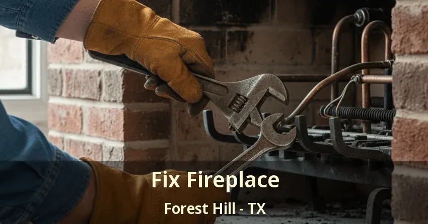 Fix Fireplace Forest Hill - TX