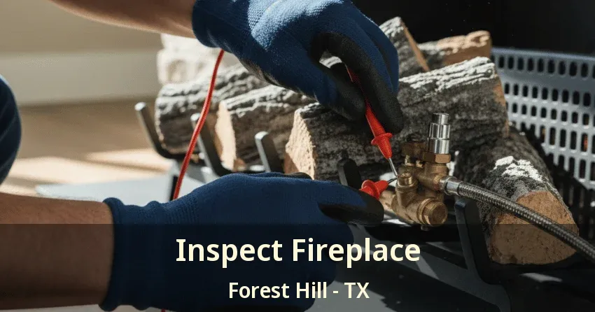 Inspect Fireplace Forest Hill - TX