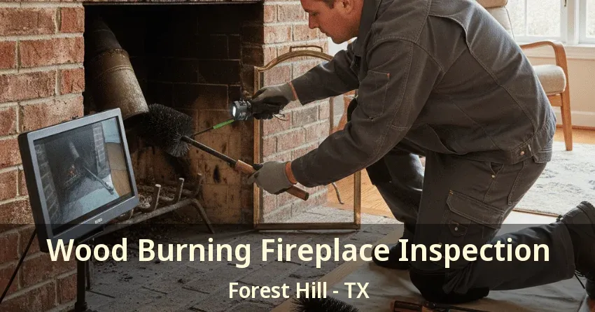 Wood Burning Fireplace Inspection Forest Hill - TX Wood Burning Fireplace Inspection Forest Hill - TX